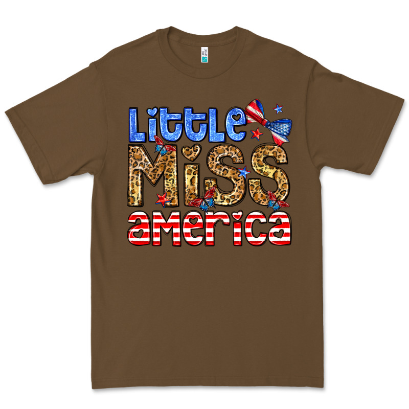 Little Miss America Premium Tee by Neo Western | Teevron