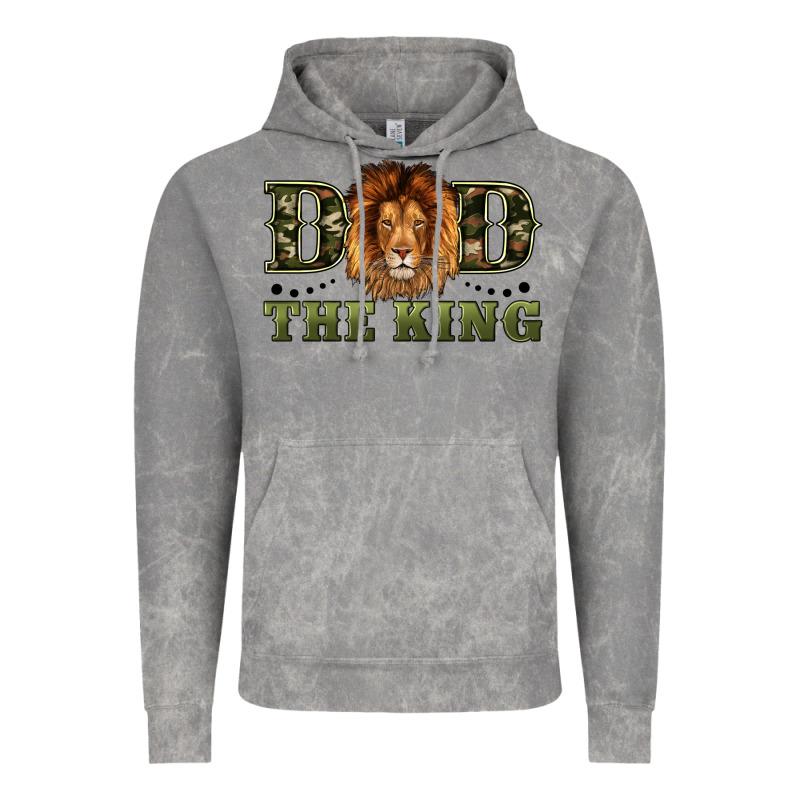 Dad The King Vintage Hoodie by Artiststas | Teevron