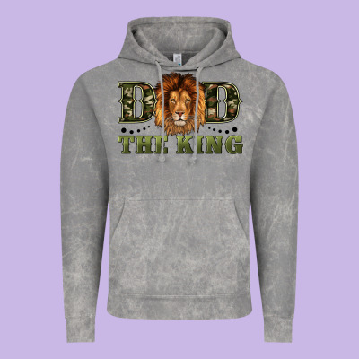 Dad The King Vintage Hoodie Designed By Artiststas