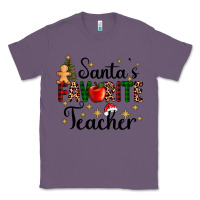 Lavender santa's favorite teacher Classic Tee - AdoDesignShop