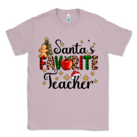 Lilac santa's favorite teacher Classic Tee - AdoDesignShop