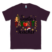 Plum santa's favorite teacher Classic Tee - AdoDesignShop