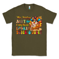 Army Green thanksgiving turkey humor Classic Tee - CowhideDigitalArt