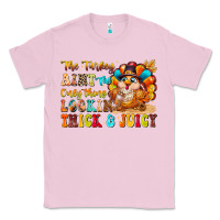 Bubblegum Pink thanksgiving turkey humor Classic Tee - CowhideDigitalArt