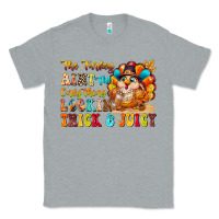 Heather Grey thanksgiving turkey humor Classic Tee - CowhideDigitalArt