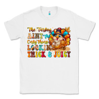 White thanksgiving turkey humor Classic Tee - CowhideDigitalArt