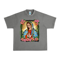 Tornado lady of guadalupe portrait Urban Heavy Tee - BarkalooDesign