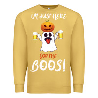 Antique Gold I'm Just Here For The Boos Premium Sweatshirt - Bettercallsaul