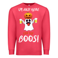 Cardinal I'm Just Here For The Boos Premium Sweatshirt - Bettercallsaul