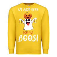 Lemon I'm Just Here For The Boos Premium Sweatshirt - Bettercallsaul