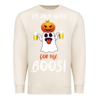 Sandshell I'm Just Here For The Boos Premium Sweatshirt - Bettercallsaul