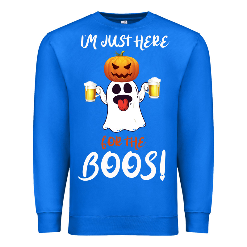 I'm Just Here For The Boos Premium Sweatshirt by Bettercallsaul | Teevron