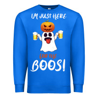 True Royal I'm Just Here For The Boos Premium Sweatshirt - Bettercallsaul