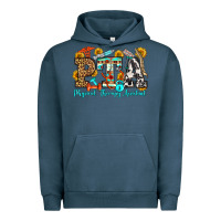 Pigment Midnight Navy physical therapy assistant olivia Urban Hoodie - OliviaCreatesArt