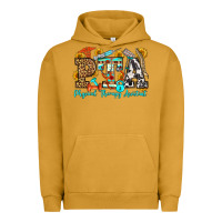 Pigment Peanut Butter physical therapy assistant olivia Urban Hoodie - OliviaCreatesArt