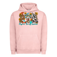Pigment Salmon physical therapy assistant olivia Urban Hoodie - OliviaCreatesArt