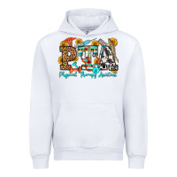 White physical therapy assistant olivia Urban Hoodie - OliviaCreatesArt