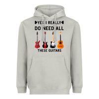 Moon Dust Yes I Really Do Need All These Guitars Heavyweight Hoodie - Bettercallsaul