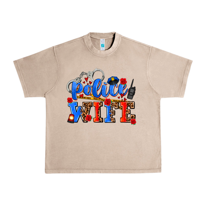 Police Wife Urban Heavy Tee by AdoDesignShop | Teevron
