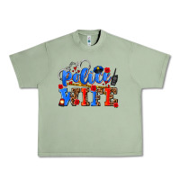 Oil Green police wife Urban Heavy Tee - AdoDesignShop