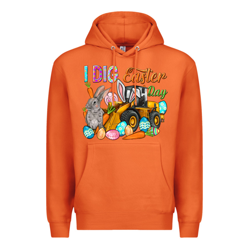 I Dig Easter Day Premium Hoodie by NancyCooperArtShop | Teevron
