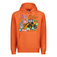 Carrot I dig Easter Day Premium Hoodie - NancyCooperArtShop