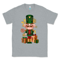 Heather Grey Christmas Nutcracker Classic Tee - NancyCooperArtShop