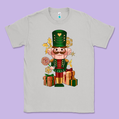 Christmas Nutcracker Classic Tee Designed By Nancycooperartshop