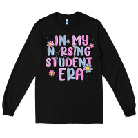 Black in my nursing student era Long Sleeve Tee - MaliasSmallBusiness
