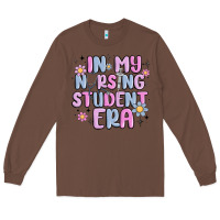 Chestnut in my nursing student era Long Sleeve Tee - MaliasSmallBusiness