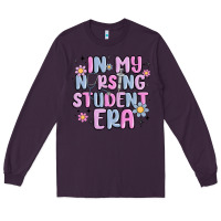Plum in my nursing student era Long Sleeve Tee - MaliasSmallBusiness