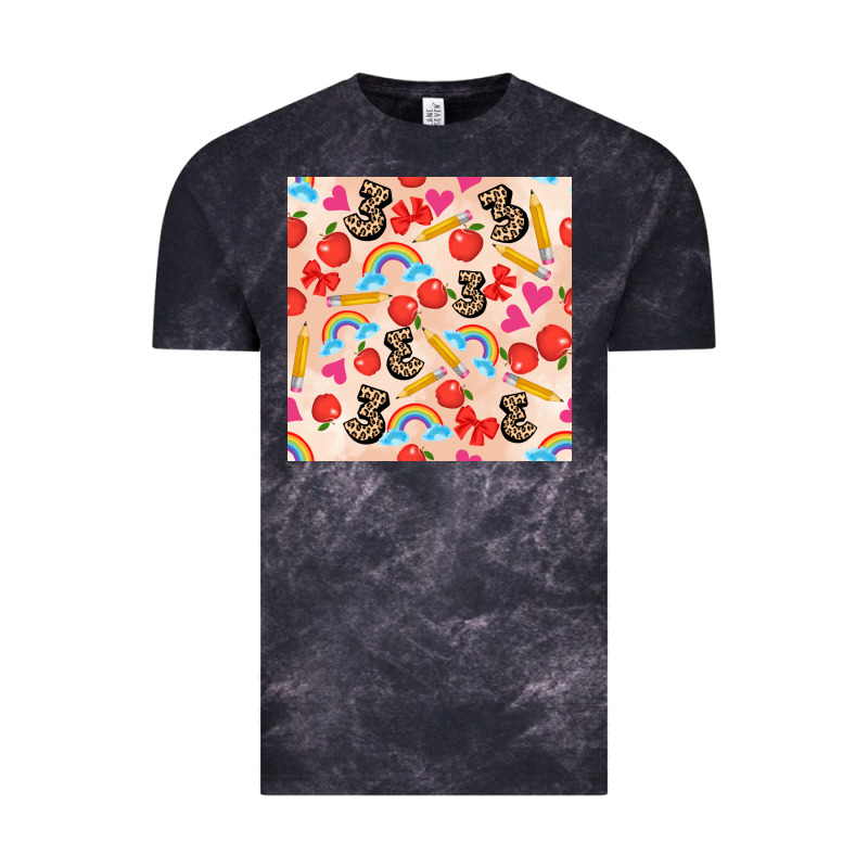 Back To School Seamless Pattern 3 (3600x3600) Vintage Tee by AdoDesignShop | Teevron