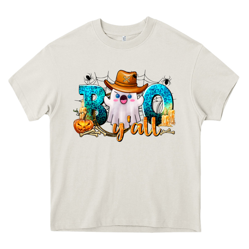 Boo Y'all Heavy Core Tee by texasbilliewilder | Teevron