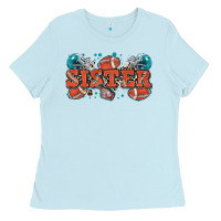 Baby Blue sister American football Ladies Tee - Zillion Design Studio
