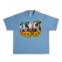 Pebble Blue sunflower heifers Urban Heavy Tee - Jasminsmagicworld