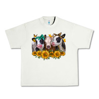 Pistachio sunflower heifers Urban Heavy Tee - Jasminsmagicworld