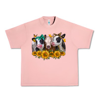 Salmon sunflower heifers Urban Heavy Tee - Jasminsmagicworld