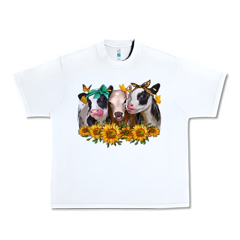 Sunflower Heifers Urban Heavy Tee by Jasminsmagicworld | Teevron