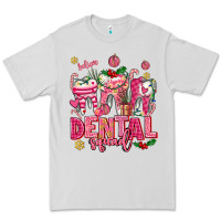 Dove Grey pink christmas teeth dental squad Premium Tee - AdoDesignShop
