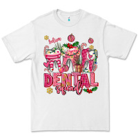 White pink christmas teeth dental squad Premium Tee - AdoDesignShop