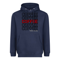 Navy Coffee Makes Heavyweight Hoodie - Bettercallsaul