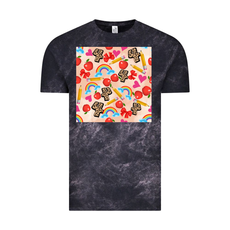 Back To School Seamless Pattern 4 (3600x3600) Vintage Tee by AdoDesignShop | Teevron
