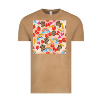 Vintage Camel back to school seamless pattern 4 (3600x3600) Vintage Tee - AdoDesignShop