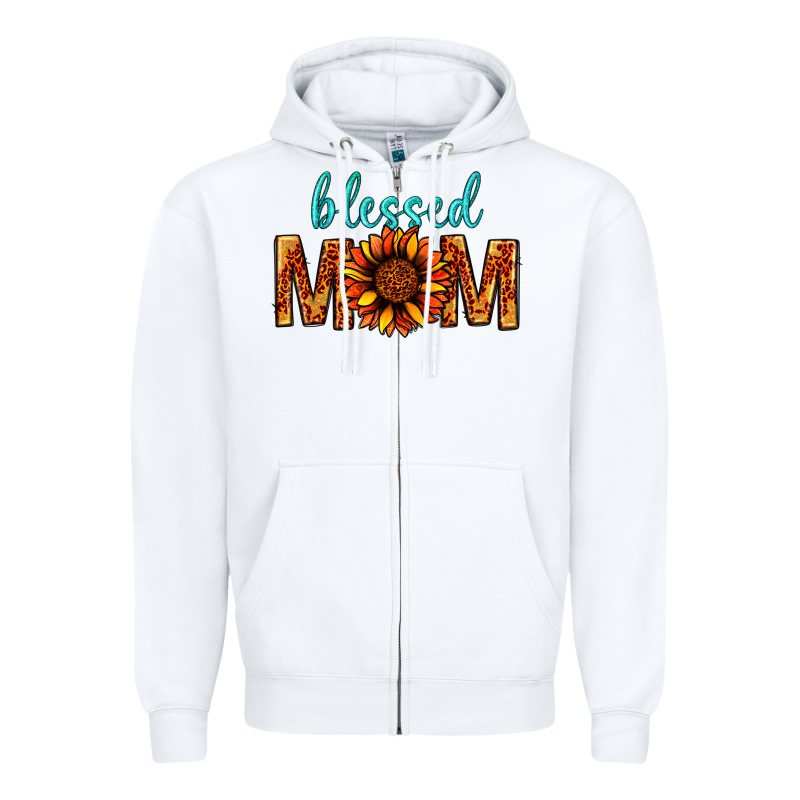 Blessed Mom Zipper Hoodie by BundleAndBundleShop | Teevron