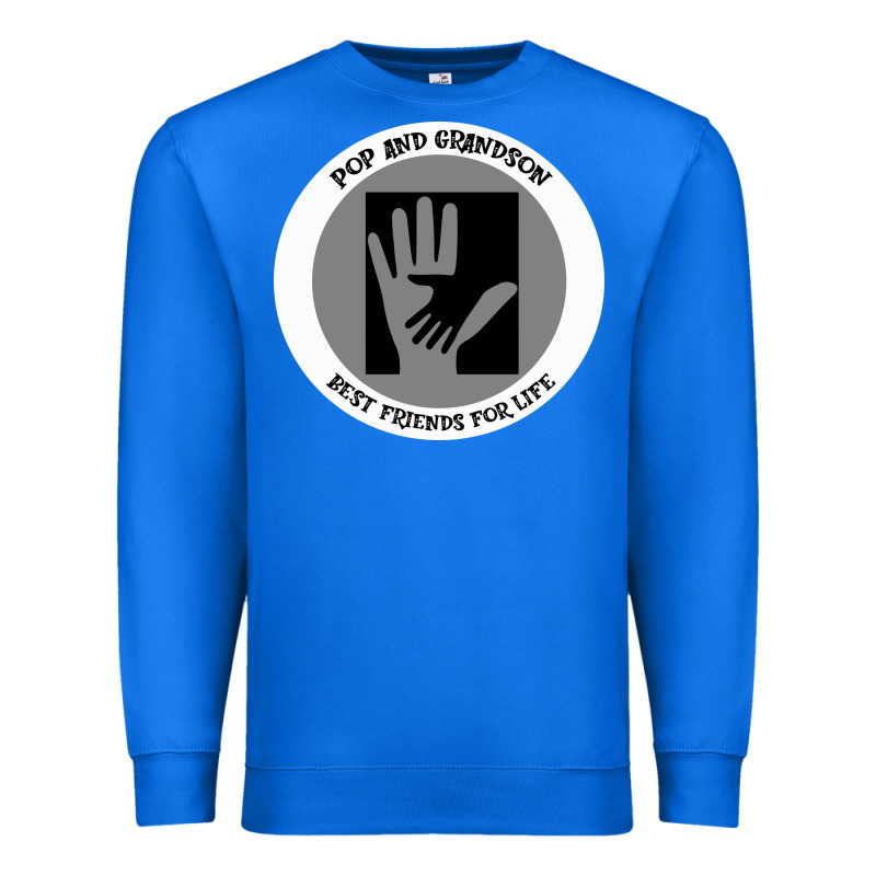 Pop Pop And Grandson Best Friends For Life Premium Sweatshirt by Bettercallsaul | Teevron