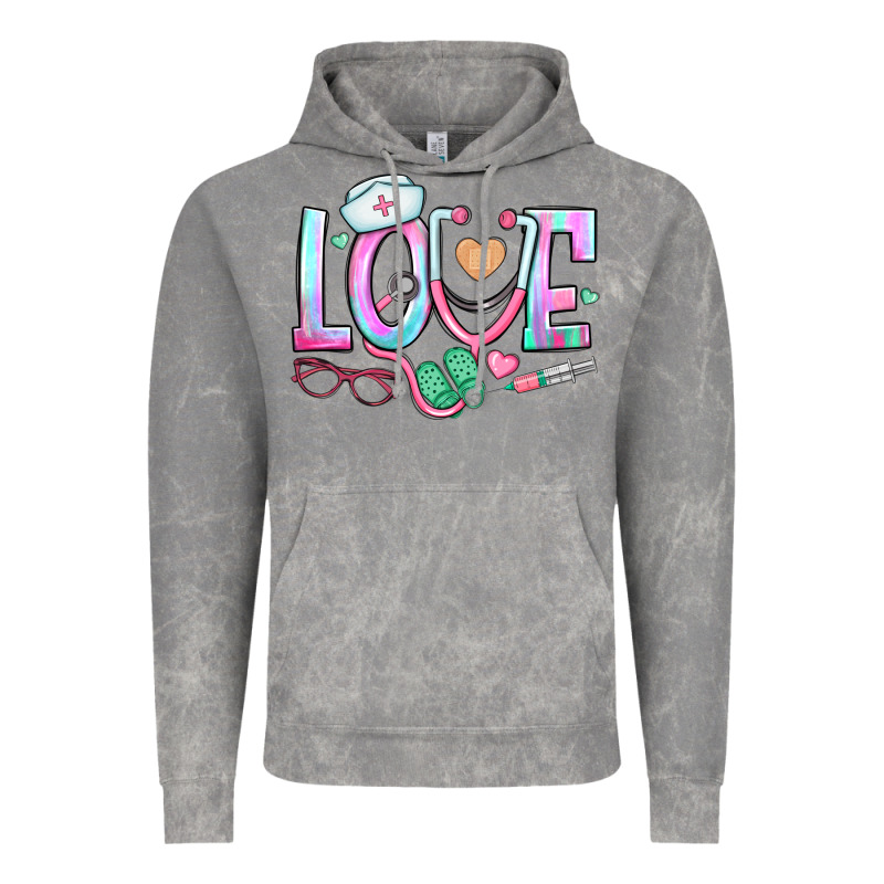 Love Nurse Vintage Hoodie by BundleAndBundleShop | Teevron