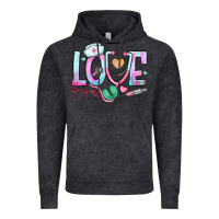 Vintage Black love nurse Vintage Hoodie - BundleAndBundleShop