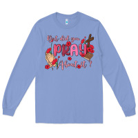 Colony Blue but did you pray about it Long Sleeve Tee - MaliasSmallBusiness