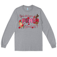 Heather Grey but did you pray about it Long Sleeve Tee - MaliasSmallBusiness