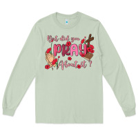 Matcha but did you pray about it Long Sleeve Tee - MaliasSmallBusiness